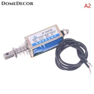 DomeDecor 1 chiếc JF-0530B điện từ DC 6/12/24V lực giữ nam châm điện loại đẩy kéo 5N