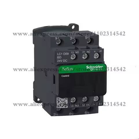 LC1D09BD LC1D12BD LC1D18BD LC1D25BD LC1D32BD LC1D38BD contactor - 3P(3 NO) 24VDC
