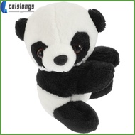 📦 1pcs Panda Animal Clip Adorable Paper Clip Black Plush 3.9x2.8x2.4in