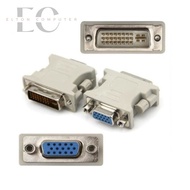 Converter DVI 24+5 to VGA Adapter Connector Pin Converter Connector DVI 24+5 To VGA Gender Converter