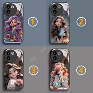 Vivo V30E Casing Cute the runaway princess Shockproof Phone Case with Camera Cover Lens Protector Lu