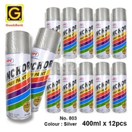 400ml x 12pcs Anchor Spray Paint - No.803 Silver
