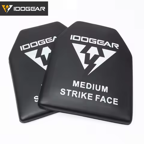 IDOGEAR Tactical Plates For AVS JPC Tactical Vest 28 degree High Elastic EVA Soft shockproof 2pcs 39