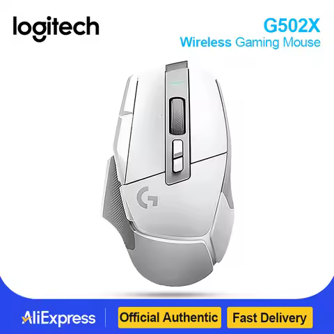 Logitech G502 X Wireless E-sports Gaming Mouse HERO 25K Sensor LIGHTSPEED Hybrid Microswitch Ergonom