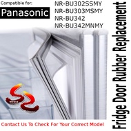 Panasonic Refrigerator Fridge Door Seal Gasket Rubber Replacement part NR-BU302SSMY NR-BU303MSMY NR-BU342 NR-BU - wirasz