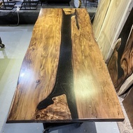 ACACIA AOT DINING TABLE 8-10 SEATER LDT107 | DINING TABLE RAINTREE FURNITURE 8-10 SEATER | WOOD DINI