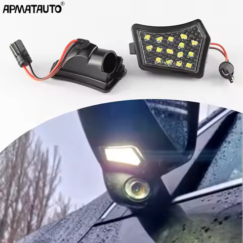 For Volvo V40 V50 V60 V70 MK3 C70 MK2 XC90 XC70 C30 S40 S60 II S80 Canbus Led Side Mirror Under Pudd