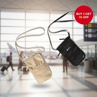 Anti-Theft Passport & Document Organizer - Travel Crossbody Bag  Penganjur Pasport & Dokumen Anti-Ke