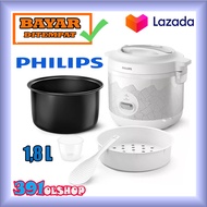 Promo PHILIPS HD3003/33 Rice Cooker Penanak Nasi 3 In 1 3D Heating 1.8 Liter