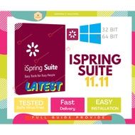 iSpring Suite 11.11 | Ceate slide-based courses, Quizzes, Dialog simulations, Screencasts, Video lec