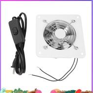 4 Inch Inline Duct Fan Air Ventilator Metal Pipe Ventilation Exhaust Fan Extractor Bathroom Fan Duct