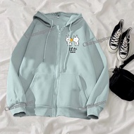 sweater jaket resleting depan motif baka jaket wanita terbaru 2024 l xl xxl xxxl xxxxl 3xl 4xl jaket