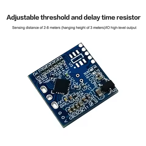 1/3/5Pcs LD1020 10G Microwave Induction Radar Module Intelligent Human Perception Sensor Induction S