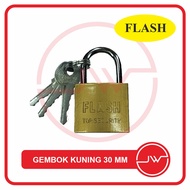 30MM YELLOW PADLOCK 30MM PADLOCK/ PADLOCK/ FENCE PADLOCK/ FLASH/ PADLOCK/