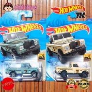 HIJAU HOTWHEELS LAND ROVER SERIES III PICKUP 2019 GREEN 2020 CREAM - DEFENDER JEEP TLC FJ40 TOYOTA L