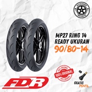 PAIR FDR MP27 AUTOMATIC MOTORCYCLE TIRE UNIT/ Ring 14 90/80 SOFTCOMPOUND MATIC VARIO MIOBEAT