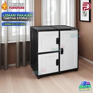 Lemari Pakaian Plastik Tabitha Storia Lemari Baju Lemari TV Rak TV Meja TV Lemari Kaca