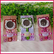 Contains 50pcs H3llo Kitty Character Handle Mirror Souvenirs packaged with sabby base