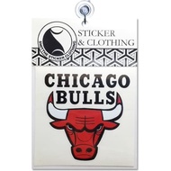 Chicago Bulls Logo Basketball Cutting Sticker 3W for Quality Cars and Motorcycles