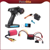 [PETSOLA] RC Car Brushless Motor Brushless ESC Electric  Controller Dust for  A959 A979 A959-B HSP