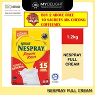 Nestle Nespray Instant Fortified Full Cream Milk Powder 1.2KG SG Ready Stock MyDelight Everyday Omeg