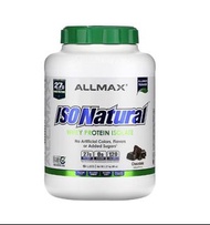 全新/ALLMAX IsoNatural 分離乳清蛋白粉 朱古力味 5磅