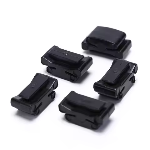 5Pcs 20g Black Rubber Guitar Pick Holder Fix On Headstock For Guitar Bass Ukulele