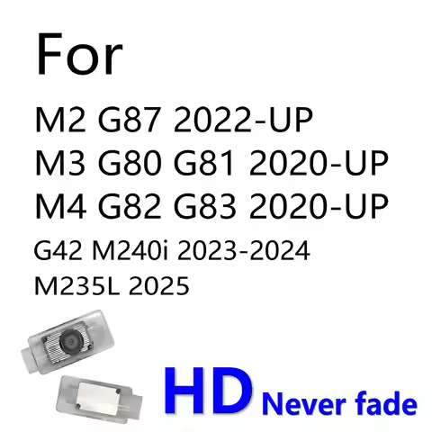 HD LED Car Door Projector Welcome Light For BMW M2 G87 G42 M240i M3 G80 G81 M4 G82 G83 2020 2021 202