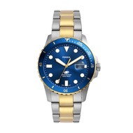 Fossil Blue Dive Two Tone Watch FS6034