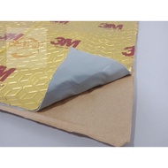 1 Pc 3M SoundProof 31"x 18" Sound Proofing Insulation Heat Mat (White Gum)