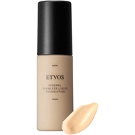 Direct from Japan ETVOS Mineral Flawless Liquid Foundation SPF15 PA++ 30g #Natural Beige