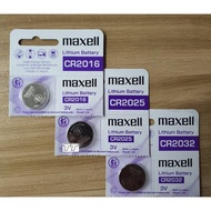 Maxell CR2016 / CR2025 / CR2032 3V LITHIUM BATTERY WHOLESALE PRICE FOR A BATTERY (Original)