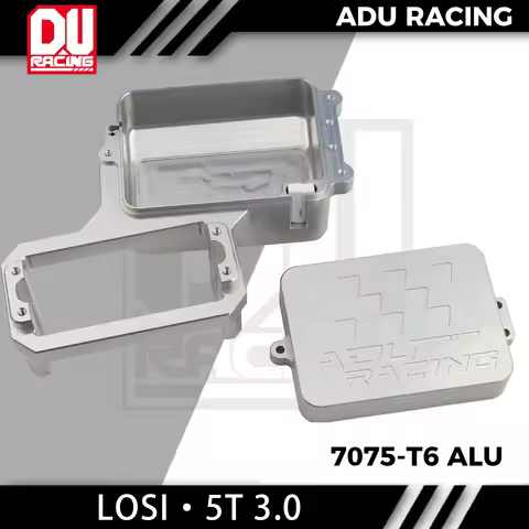 ADU RACING 7075-T6 ALU RADIO BOX SERVO MOUNT FOR LOSI 5IVE-TE 3.0 LOS-3723