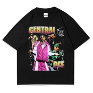 CENTRAL CEE T-SHIRT | BLACK OVERSIZE VINTAGE BOOTLEG T-SHIRT | RAP TEE RAPPER | ROCK MUSIC METAL BAN