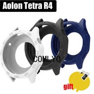 For Aolon Tetra R4 Smart watch Case Protective Bumper Soft TPU Cases Tetra R4 Screen Protector film