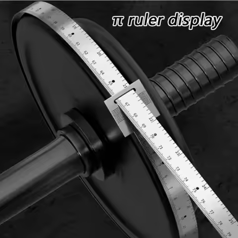 Stainless steel high-precision dividing ruler, vernier diameter ruler, circumference diameter measur