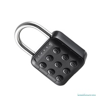 jenniferagg.my Portable 6 Digit Combination Lock Waterproof Protections Security Padlock Quick Unloc