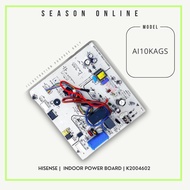 Hisense Indoor PCB Inverter | K2004602 | K2085240 | K2109537 | K2150243 | Model AI10KAGS, AI20KAGS, 
