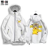 LUOQIU | Pikachu Anime Hooded Jacket