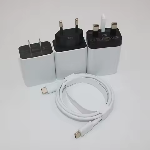 For Google Pixel 10 9 8 7 6 Pro 30W PD Charger EU/US/UK Fast Charge Travel Power Adapter 100CM USB C
