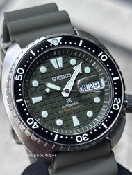 Brand New Seiko Prospex Green Waffle Dial King Turtle Men’s Automatic Divers Watch SRPE05K1