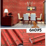 BAYAR DITEMPAT - TERMURAH !!! PAKET WALLPAPER STIKER 10 ROLL 5 METER HANYA 200 RB Stiker Dinding Mot