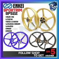 ENKEI SP522 522 160/160 Y15ZR Y15 RS150 140/160 LC135 4S SRL 140/160 Y125ZR LC135 5S /140/140 522 Sport rim SPORTRIM