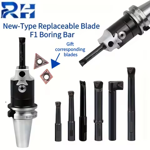 New-type F1 Boring Head Lathe MT2 MT3/4 C20/25 BT30 BT40 NT30 NT40 R8 F1 Machine Clamp Boring Bar F1