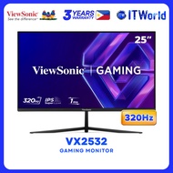 Viewsonic VX2532 - 25" 1920x1080 FHD / 320Hz / IPS / 1ms MPRT / AMD FreeSync / Gaming Monitor itw