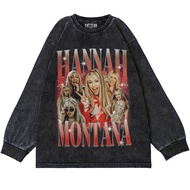Patternmerch "hannah montana" Oversize T-Shirt | Oversized Longsleeve | Washing tee | T-shirt