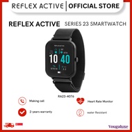 Reflex Active Series 23 Black Mesh SmartWatch 1.83” display IP67 GPS connection sports mode health m