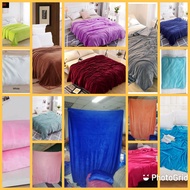 PLAIN BLANKET /KUMOT FLEECE BLANKET