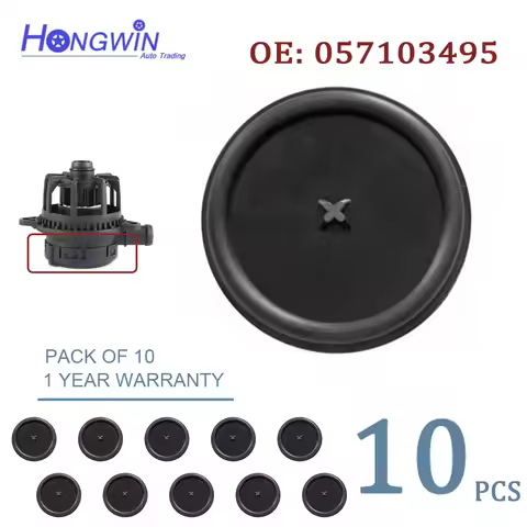 5/10pcs 057103495 PCV Valve Cover Membrane For Audi A4 5 6 VW 2.7 3.0 4.0 4.2 TDI 057103495AA 955107