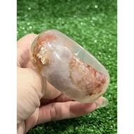 52mm sakura agate bangle